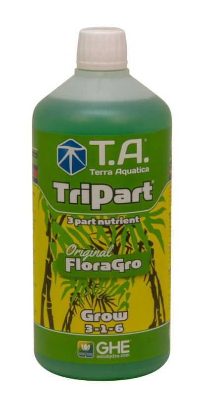 T.A. Tripart Grow (GHE FloraGro) - Objem: 500ml