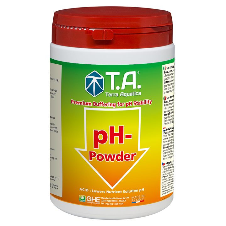 T.A. Ph- Powder (GHE Dry pH Down) 25g - výprodej