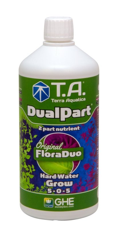 T.A. DualPart Grow Hard water (GHE FloraDuo Grow) 500ml - výprodej