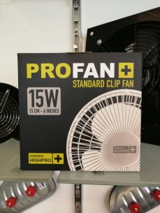 PRO FAN clip-on, two-speed fan