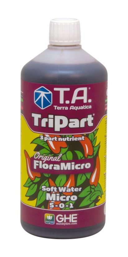 T.A. TriPart Micro Soft water (GHE FloraMicro Soft) - Objem: 500ml