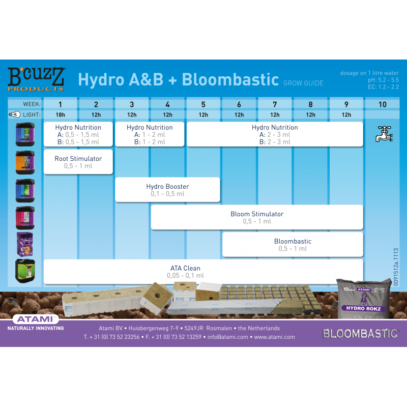 ATAMI B'Cuzz Hydro A+B 1l - výprodej
