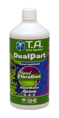 T.A. DualPart Grow Hard water (GHE FloraDuo Grow) 1l - výprodej