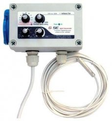 GSE Digitalní regulátor teploty,min&max rychlosti ventilatoru a hystereze 1A